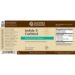 Indole 3 Carbinol (60 Caps)