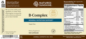Vitamin B Complex (100 Caps)