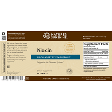 Load image into Gallery viewer, Niacin (250 mg) (90 Tabs)