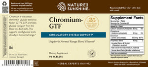 Chromium GTF (300 Mcg) (90 Tabs)