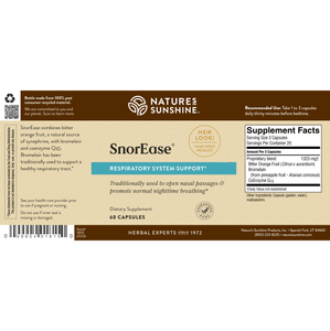 SnorEase® (60 Caps)