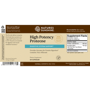 Protease, High Potency (60 Caps)