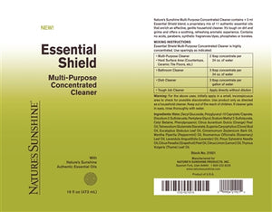 ESSENTIAL SHIELD Multi-Purpose Concentrated Cleaner (16 Fl Oz)