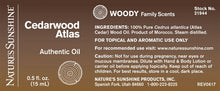 Load image into Gallery viewer, Cedarwood Authentic Essential Oil (15 ml)
