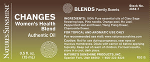 CHANGES Women's Health Essential Oil Blend (15 ml)