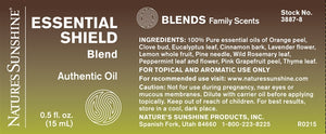ESSENTIAL SHIELD Essential Oil Blend (15 ml)