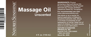 Massage Oil (4 fl. oz.)