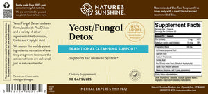 Yeast / Fungal Detox (90 Caps)