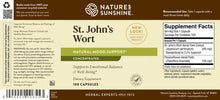 Load image into Gallery viewer, St. John&#39;s Wort Concentrate (100 Caps)