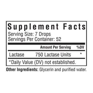 LACTASE DROPS - 1/2 FL OZ