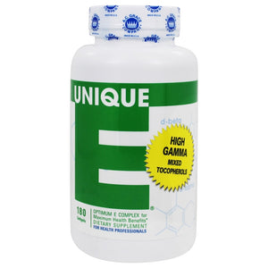 Unique E Optimum Vitamin E Complex - 180 Softgels