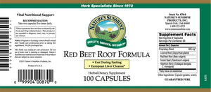 Red Beet Root Formula (100 Caps)