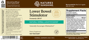 Lower Bowel Stimulator Vegi Tabs (formerly known as LBS II® VegiTabs)