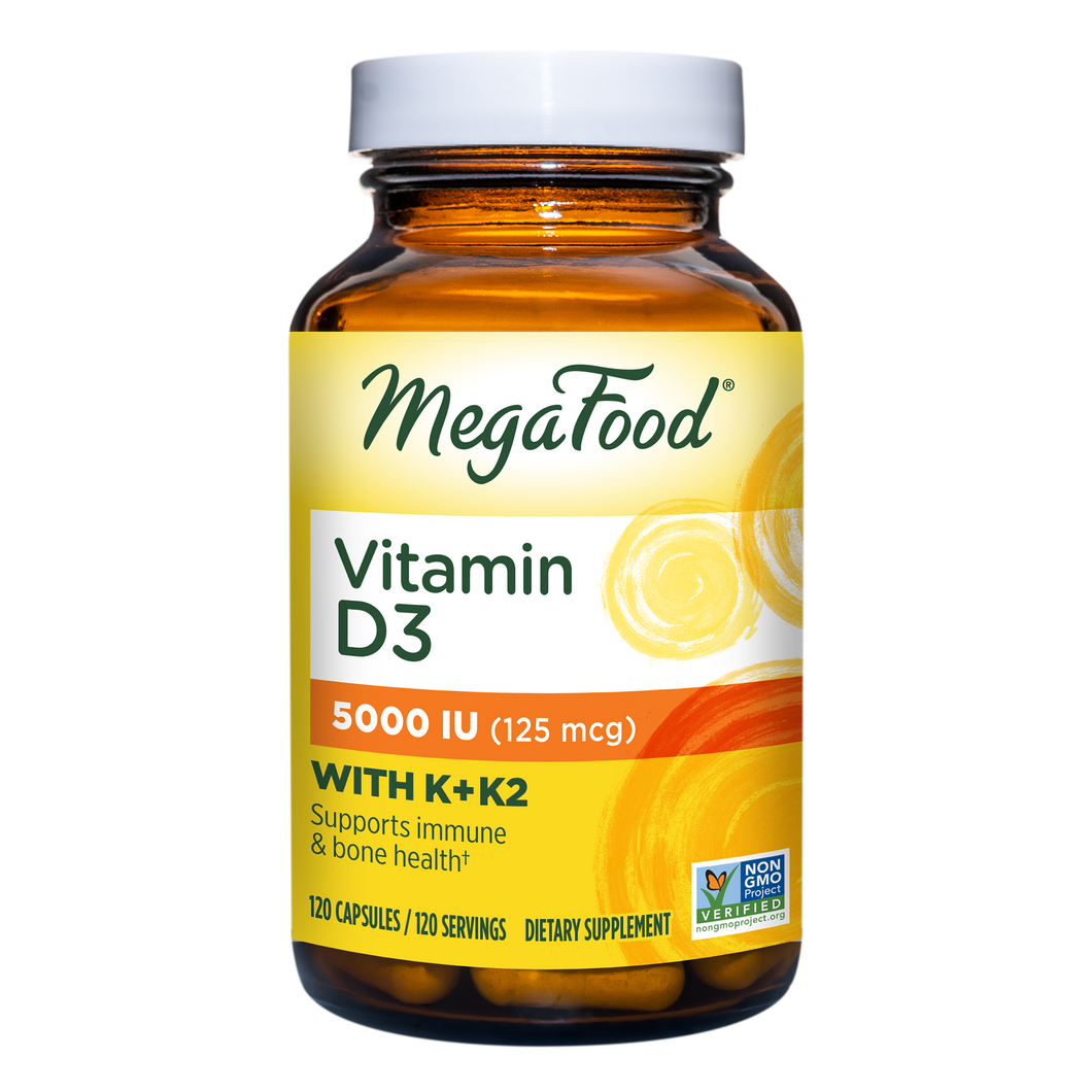 Vitamin D3 5000 IU (120 Capsules)