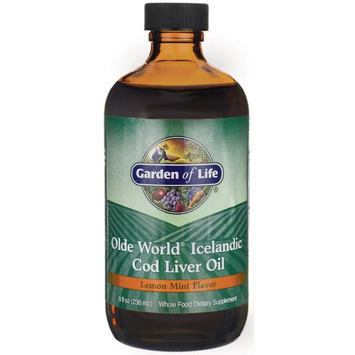 Olde World® Icelandic Cod Liver Oil Lemon Mint -- 8 fl oz