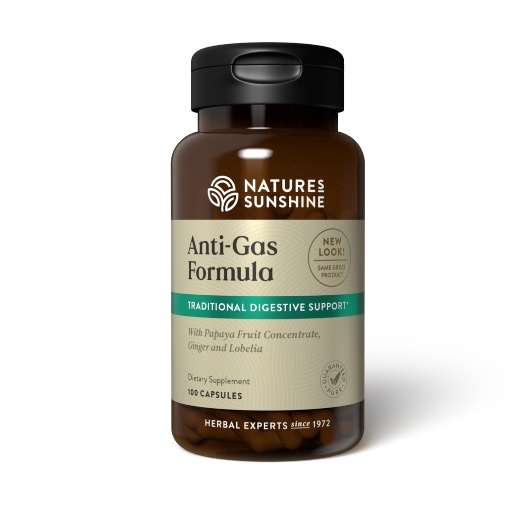 Anti-Gas Formula with Lobelia (100 Caps)