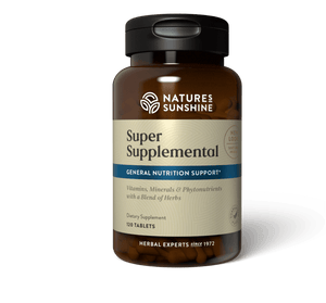 Super Supplemental Vitamin & Mineral with Iron (120 Tabs)