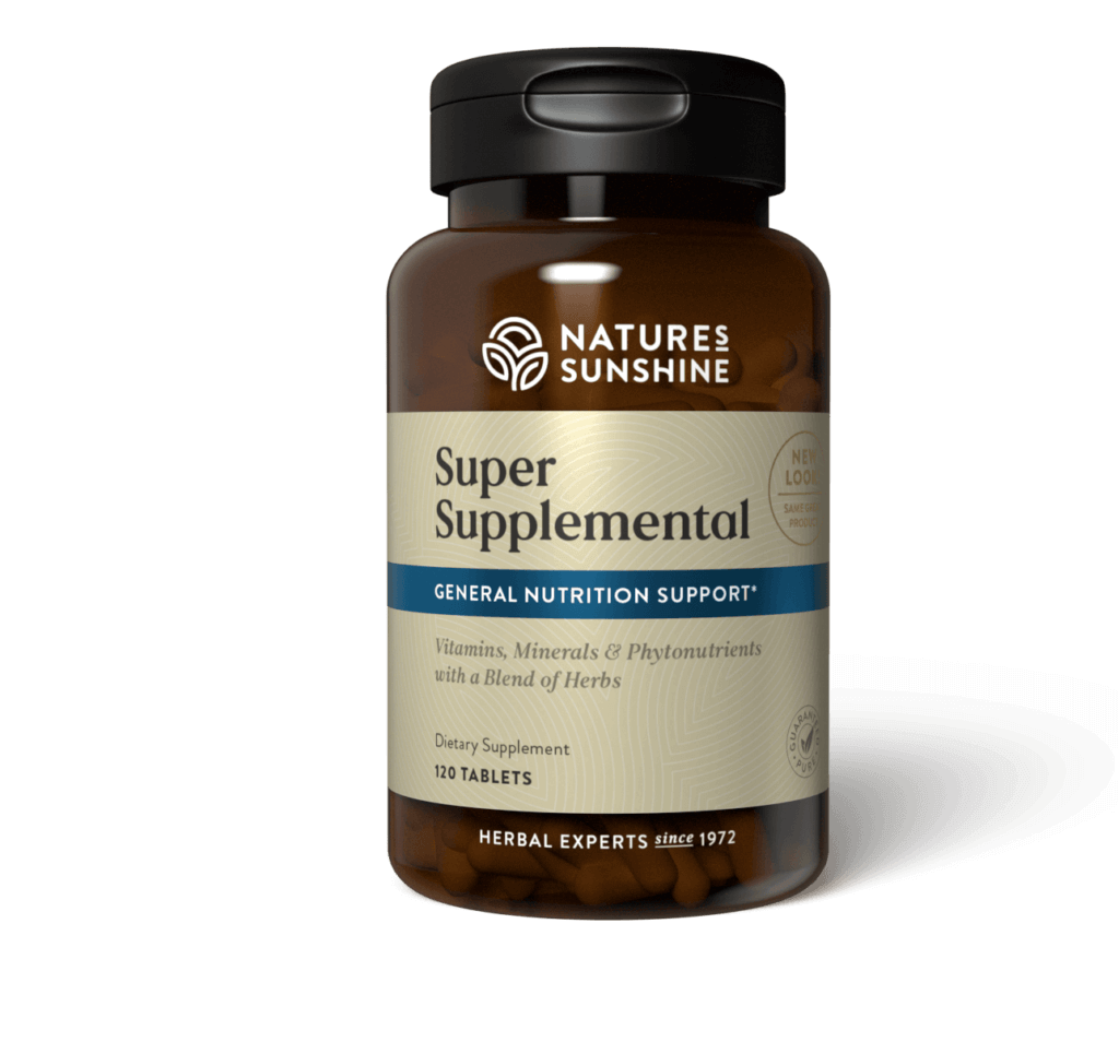 Super Supplemental Vitamin & Mineral with Iron (120 Tabs)