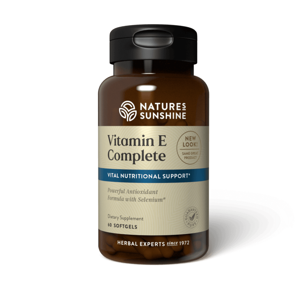 Vitamin E Complete with Selenium (60 Softgel Caps)