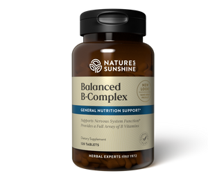 Vitamin B Complex, Balanced (120 Tabs)