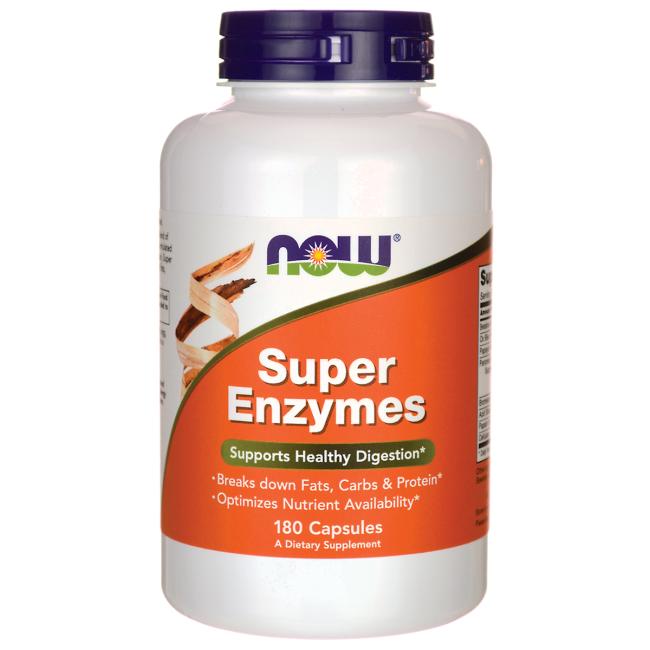 Super Enzymes -- 180 Capsules
