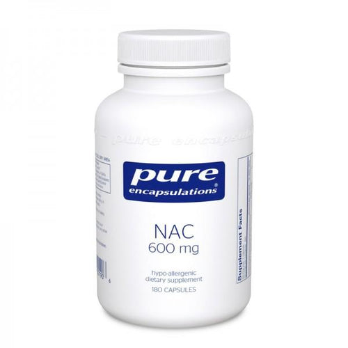 NAC (n-acetyl-l-cysteine) 600 mg (180 Capsules)
