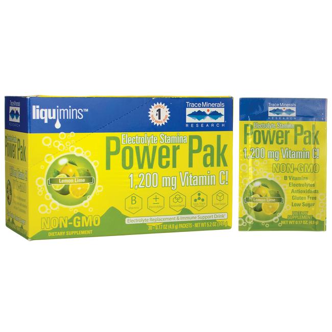 Electrolyte Stamina Power Pak - Lemon Lime