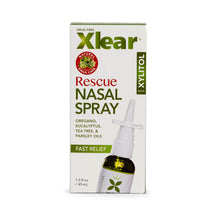 Load image into Gallery viewer, Xlear Rescue Xylitol and Saline Nasal Spray with Essential Oils, 1.5 fl oz Metered Dose