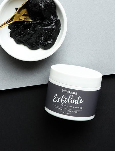 EXFOLIATE Cleansing Scrub | Clay + Bamboo