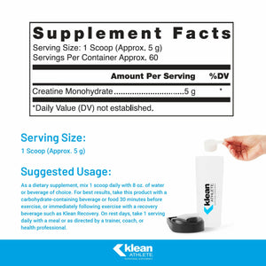 KLEAN CREATINE (11.1oz Powder)