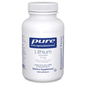 Lithium (orotate) 5 mg - 180 Capsules