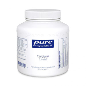 Calcium (citrate) 180 Capsules