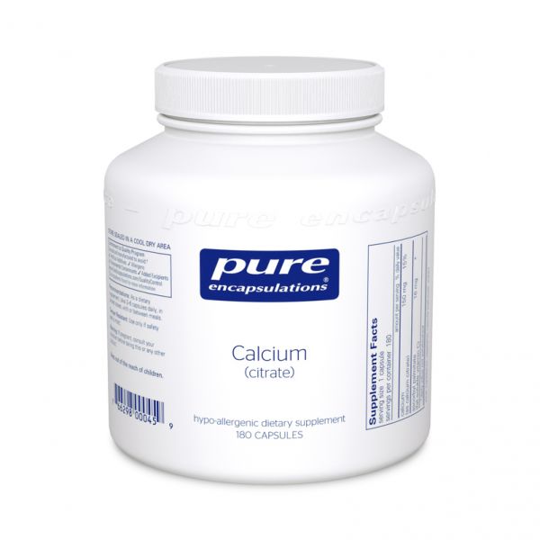 Calcium (citrate) 180 Capsules