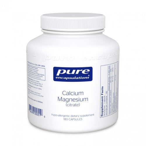 Calcium Magnesium Citrate (180 Capsules)