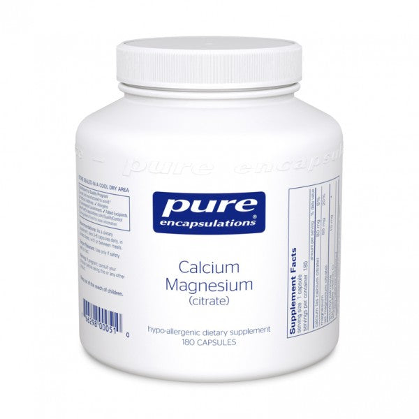 Calcium Magnesium Citrate (180 Capsules)