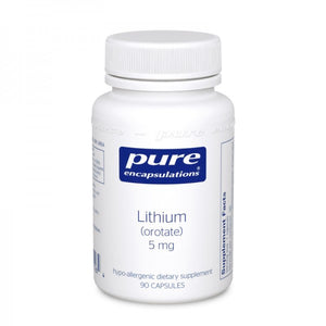 Lithium (orotate) 5 mg - 90 Capsules
