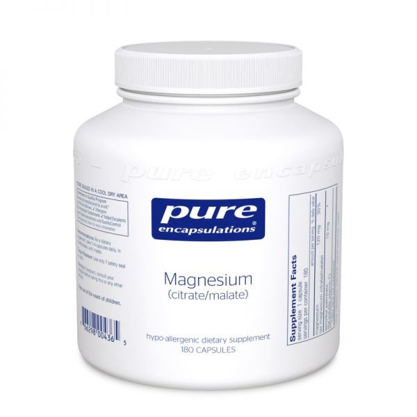 Magnesium (citrate/malate) 180 Capsules