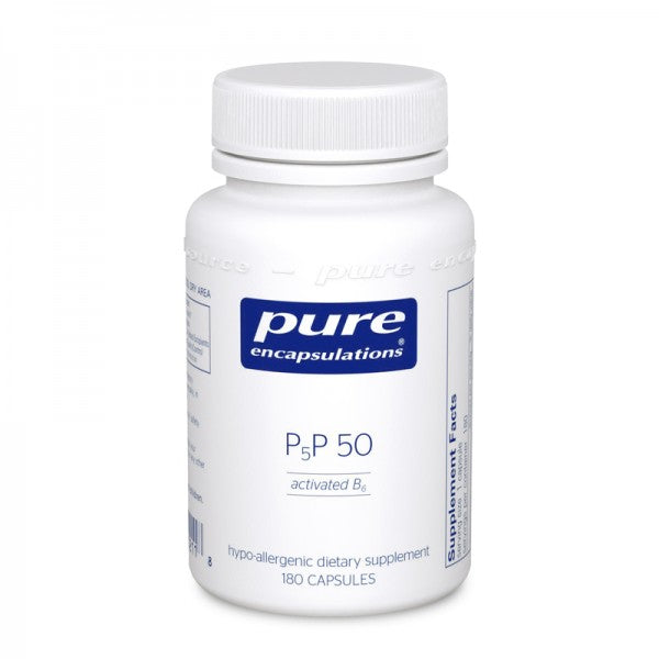 P5P 50 (activated vitamin B6) 180 Capsules