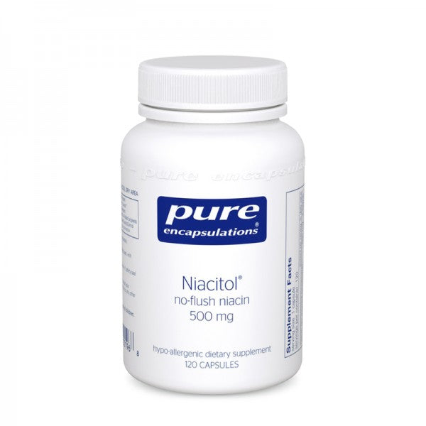 Niacitol® (no-flush niacin) 500 mg (120 Capsules)