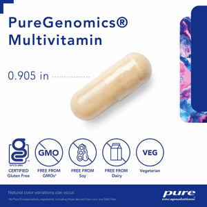 PureGenomics® Multivitamin (60 Capsules)